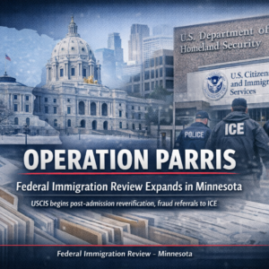 DHS Launches Landmark USCIS Fraud Investigation in Minnesota
