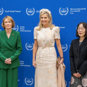 Queen Máxima and Germany’s First Lady Visit International Criminal Court During State Visit to the Netherlands