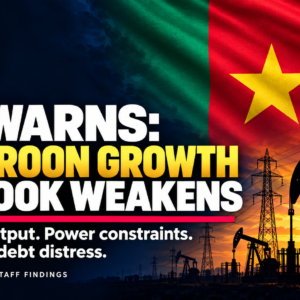 IMF Warns Cameroon’s Growth Outlook Is Weakening as Debt Risks Persist