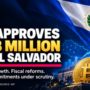 IMF Approves $138 Million for El Salvador as Bitcoin Reforms Continue
